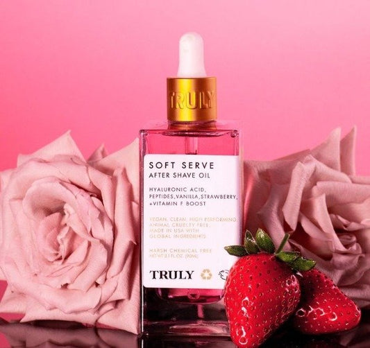 TRULY BEAUTY® • Aceites para después de afeitar • Glazed Donuts & Soft Serve